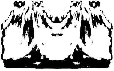 Grunge üst üste biniyor. Soyut siyah-beyaz vektör arkaplanı. Çatlak, leke ve noktalarda kirli desenli tek renkli klasik yüzey. Karanlık korku tarzında eski bir duvar.