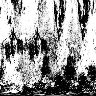 Grunge black and white pattern. Monochrome particles abstract texture. Background of cracks, scuffs, chips, stains, ink spots, lines. Dark design background surface. Gray printing element
