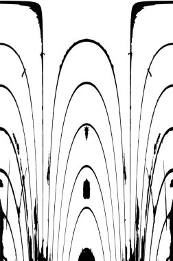 Grunge black and white pattern. Monochrome particles abstract texture. Background of cracks, scuffs, chips, stains, ink spots, lines. Dark design background surface. Gray printing element