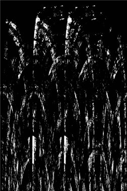 Grunge black and white pattern. Monochrome particles abstract texture. Background of cracks, scuffs, chips, stains, ink spots, lines. Dark design background surface. Gray printing element