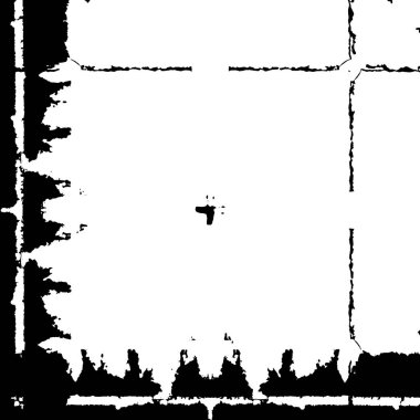 Grunge black and white pattern. Monochrome particles abstract texture. Background of cracks, scuffs, chips, stains, ink spots, lines. Dark design background surface. Gray printing element