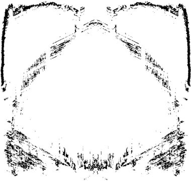 Grunge black and white pattern. Monochrome particles abstract texture. Background of cracks, scuffs, chips, stains, ink spots, lines. Dark design background surface. Gray printing element