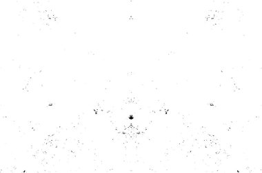 Grunge black and white pattern. Monochrome particles abstract texture. Background of cracks, scuffs, chips, stains, ink spots, lines. Dark design background surface. Gray printing element