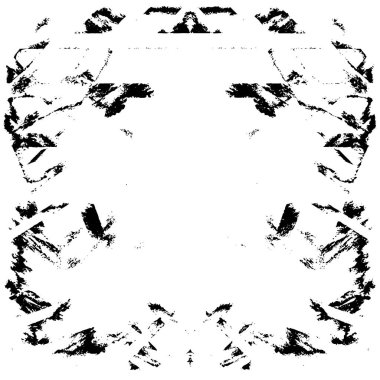Grunge black and white pattern. Monochrome particles abstract texture. Background of cracks, scuffs, chips, stains, ink spots, lines. Dark design background surface. Gray printing element