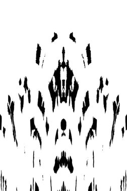 Grunge black and white pattern. Monochrome particles abstract texture. Background of cracks, scuffs, chips, stains, ink spots, lines. Dark design background surface. Gray printing element