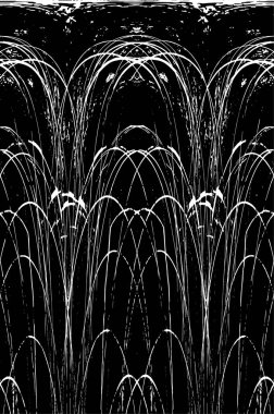 Grunge black and white pattern. Monochrome particles abstract texture. Background of cracks, scuffs, chips, stains, ink spots, lines. Dark design background surface. Gray printing element