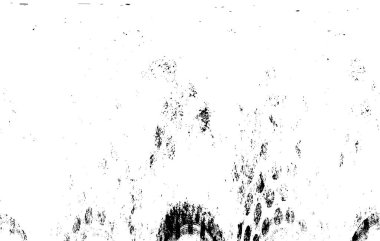 Grunge black and white pattern. Monochrome particles abstract texture. Background of cracks, scuffs, chips, stains, ink spots, lines. Dark design background surface. Gray printing element