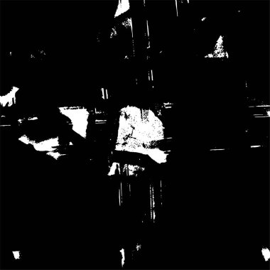 Sert, çizik, sıçramış grunge desenli fırça darbeleri. Dokuları üst üste koy. Siyah-beyaz boyanmış kağıt dokusu. Skeç grunge tasarımı. Poster, kapak, afiş, taklit, çıkartma düzeni için kullan.