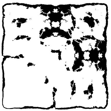 Sert, çizik, sıçramış grunge desenli fırça darbeleri. Dokuları üst üste koy. Siyah-beyaz boyanmış kağıt dokusu. Skeç grunge tasarımı. Poster, kapak, afiş, taklit, çıkartma düzeni için kullan.