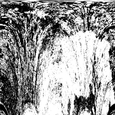 Sert, çizik, sıçramış grunge desenli fırça darbeleri. Dokuları üst üste koy. Siyah-beyaz boyanmış kağıt dokusu. Skeç grunge tasarımı. Poster, kapak, afiş, taklit, çıkartma düzeni için kullan.