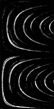 Sert, çizik, sıçramış grunge desenli fırça darbeleri. Dokuları üst üste koy. Siyah-beyaz boyanmış kağıt dokusu. Skeç grunge tasarımı. Poster, kapak, afiş, taklit, çıkartma düzeni için kullan.