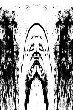 Sert, çizik, sıçramış grunge desenli fırça darbeleri. Dokuları üst üste koy. Siyah-beyaz boyanmış kağıt dokusu. Skeç grunge tasarımı. Poster, kapak, afiş, taklit, çıkartma düzeni için kullan.