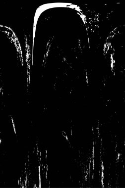 Sert, çizik, sıçramış grunge desenli fırça darbeleri. Dokuları üst üste koy. Siyah-beyaz boyanmış kağıt dokusu. Skeç grunge tasarımı. Poster, kapak, afiş, taklit, çıkartma düzeni için kullan.