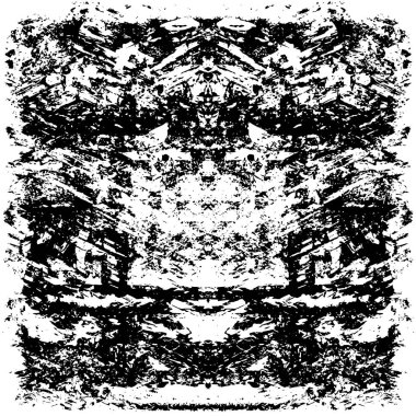 Sert, çizik, sıçramış grunge desenli fırça darbeleri. Dokuları üst üste koy. Siyah-beyaz boyanmış kağıt dokusu. Skeç grunge tasarımı. Poster, kapak, afiş, taklit, çıkartma düzeni için kullan.