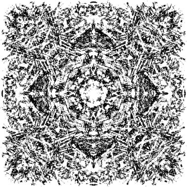 Sert, çizik, sıçramış grunge desenli fırça darbeleri. Dokuları üst üste koy. Siyah-beyaz boyanmış kağıt dokusu. Skeç grunge tasarımı. Poster, kapak, afiş, taklit, çıkartma düzeni için kullan.