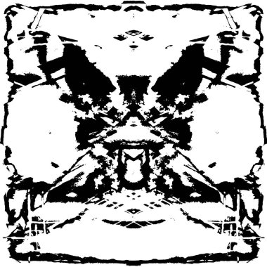 Sert, çizik, sıçramış grunge desenli fırça darbeleri. Dokuları üst üste koy. Siyah-beyaz boyanmış kağıt dokusu. Skeç grunge tasarımı. Poster, kapak, afiş, taklit, çıkartma düzeni için kullan.