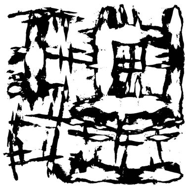 Soyut arkaplan. Monokrom dokusu. Resim siyah ve beyaz tonları içerir.