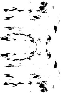 Sert, çizik, sıçramış grunge desenli fırça darbeleri. Dokuları üst üste koy. Siyah-beyaz boyanmış kağıt dokusu. Skeç grunge tasarımı. Poster, kapak, afiş, taklit, çıkartma düzeni için kullan.