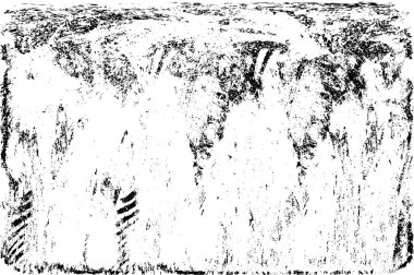 Sert, çizik, sıçramış grunge desenli fırça darbeleri. Dokuları üst üste koy. Siyah-beyaz boyanmış kağıt dokusu. Skeç grunge tasarımı. Poster, kapak, afiş, taklit, çıkartma düzeni için kullan.