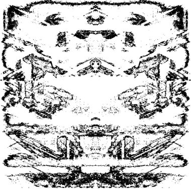 Sert, çizik, sıçramış grunge desenli fırça darbeleri. Dokuları üst üste koy. Siyah-beyaz boyanmış kağıt dokusu. Skeç grunge tasarımı. Poster, kapak, afiş, taklit, çıkartma düzeni için kullan.