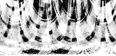 Sert, çizik, sıçramış grunge desenli fırça darbeleri. Dokuları üst üste koy. Siyah-beyaz boyanmış kağıt dokusu. Skeç grunge tasarımı. Poster, kapak, afiş, taklit, çıkartma düzeni için kullan.