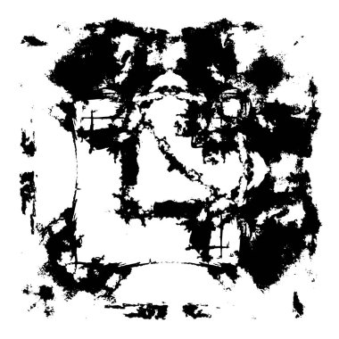 Sert, çizik, sıçramış grunge desenli fırça darbeleri. Dokuları üst üste koy. Siyah-beyaz boyanmış kağıt dokusu. Skeç grunge tasarımı. Poster, kapak, afiş, taklit, çıkartma düzeni için kullan.