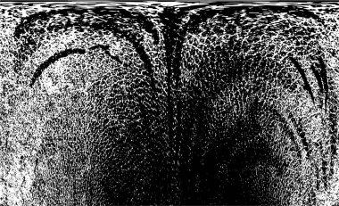 Sert, çizik, sıçramış grunge desenli fırça darbeleri. Dokuları üst üste koy. Siyah-beyaz boyanmış kağıt dokusu. Skeç grunge tasarımı. Poster, kapak, afiş, taklit, çıkartma düzeni için kullan.