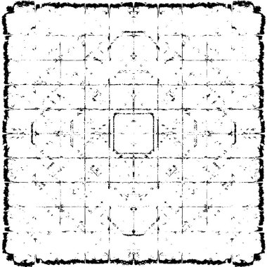 Sert, çizik, sıçramış grunge desenli fırça darbeleri. Dokuları üst üste koy. Siyah-beyaz boyanmış kağıt dokusu. Skeç grunge tasarımı. Poster, kapak, afiş, taklit, çıkartma düzeni için kullan.