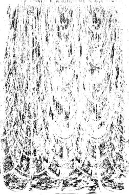 Sert, çizik, sıçramış grunge desenli fırça darbeleri. Dokuları üst üste koy. Siyah-beyaz boyanmış kağıt dokusu. Skeç grunge tasarımı. Poster, kapak, afiş, taklit, çıkartma düzeni için kullan.