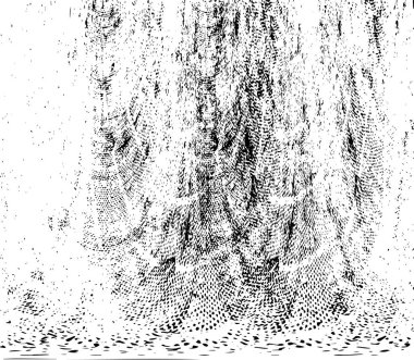 Sert, çizik, sıçramış grunge desenli fırça darbeleri. Dokuları üst üste koy. Siyah-beyaz boyanmış kağıt dokusu. Skeç grunge tasarımı. Poster, kapak, afiş, taklit, çıkartma düzeni için kullan.