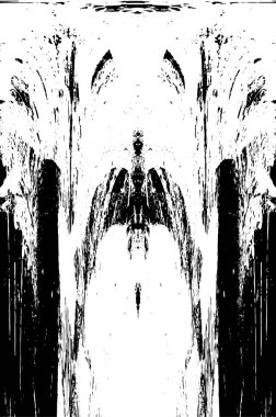 Sert, çizik, sıçramış grunge desenli fırça darbeleri. Dokuları üst üste koy. Siyah-beyaz boyanmış kağıt dokusu. Skeç grunge tasarımı. Poster, kapak, afiş, taklit, çıkartma düzeni için kullan.