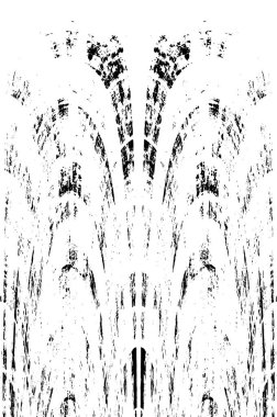 Sert, çizik, sıçramış grunge desenli fırça darbeleri. Dokuları üst üste koy. Siyah-beyaz boyanmış kağıt dokusu. Skeç grunge tasarımı. Poster, kapak, afiş, taklit, çıkartma düzeni için kullan.