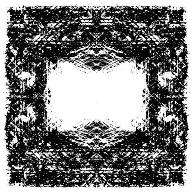 Sert, çizik, sıçramış grunge desenli fırça darbeleri. Dokuları üst üste koy. Siyah-beyaz boyanmış kağıt dokusu. Skeç grunge tasarımı. Poster, kapak, afiş, taklit, çıkartma düzeni için kullan.