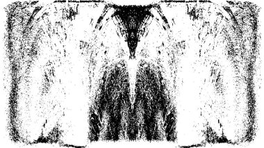 Sert, çizik, sıçramış grunge desenli fırça darbeleri. Dokuları üst üste koy. Siyah-beyaz boyanmış kağıt dokusu. Skeç grunge tasarımı. Poster, kapak, afiş, taklit, çıkartma düzeni için kullan.