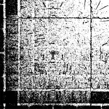 Sert, çizik, sıçramış grunge desenli fırça darbeleri. Dokuları üst üste koy. Siyah-beyaz boyanmış kağıt dokusu. Skeç grunge tasarımı. Poster, kapak, afiş, taklit, çıkartma düzeni için kullan.