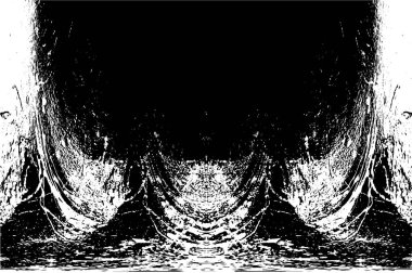 soyut siyah ve beyaz grunge geometrik modern desen