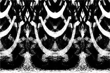 soyut siyah ve beyaz grunge geometrik modern desen