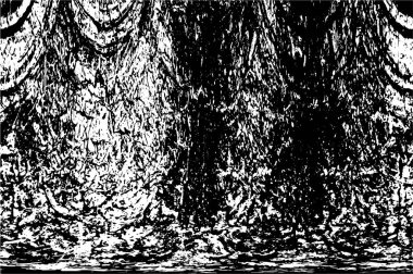 soyut siyah ve beyaz grunge geometrik modern desen