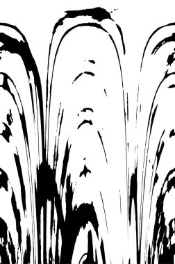 soyut siyah ve beyaz grunge geometrik modern desen