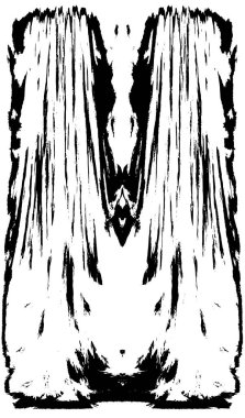 soyut siyah ve beyaz grunge geometrik modern desen