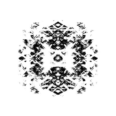soyut siyah ve beyaz grunge geometrik modern desen