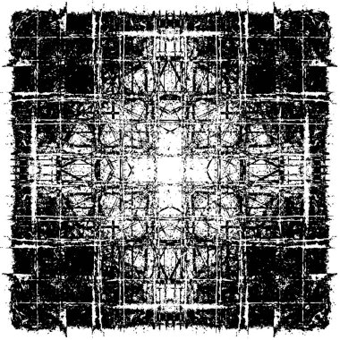 soyut siyah ve beyaz grunge geometrik modern desen