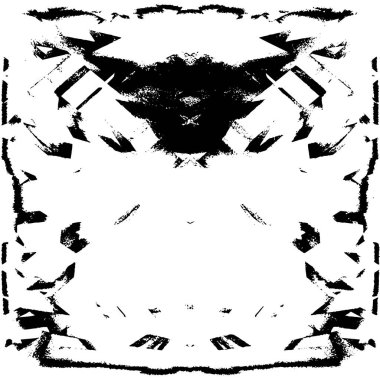 soyut siyah ve beyaz grunge geometrik modern desen