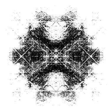 soyut siyah ve beyaz grunge geometrik modern desen