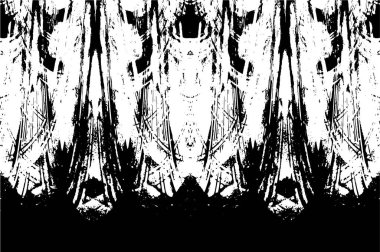 soyut siyah ve beyaz grunge geometrik modern desen