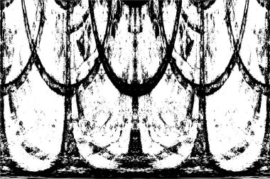 soyut siyah ve beyaz grunge geometrik modern desen