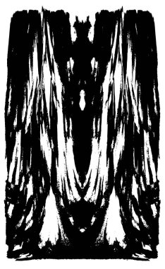 soyut siyah ve beyaz grunge geometrik modern desen