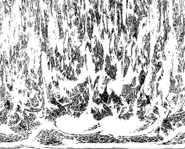 soyut siyah ve beyaz grunge geometrik modern desen