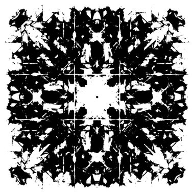 soyut siyah ve beyaz grunge geometrik modern desen