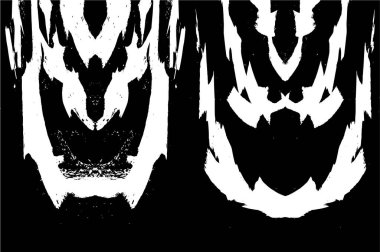 soyut siyah ve beyaz grunge geometrik modern desen